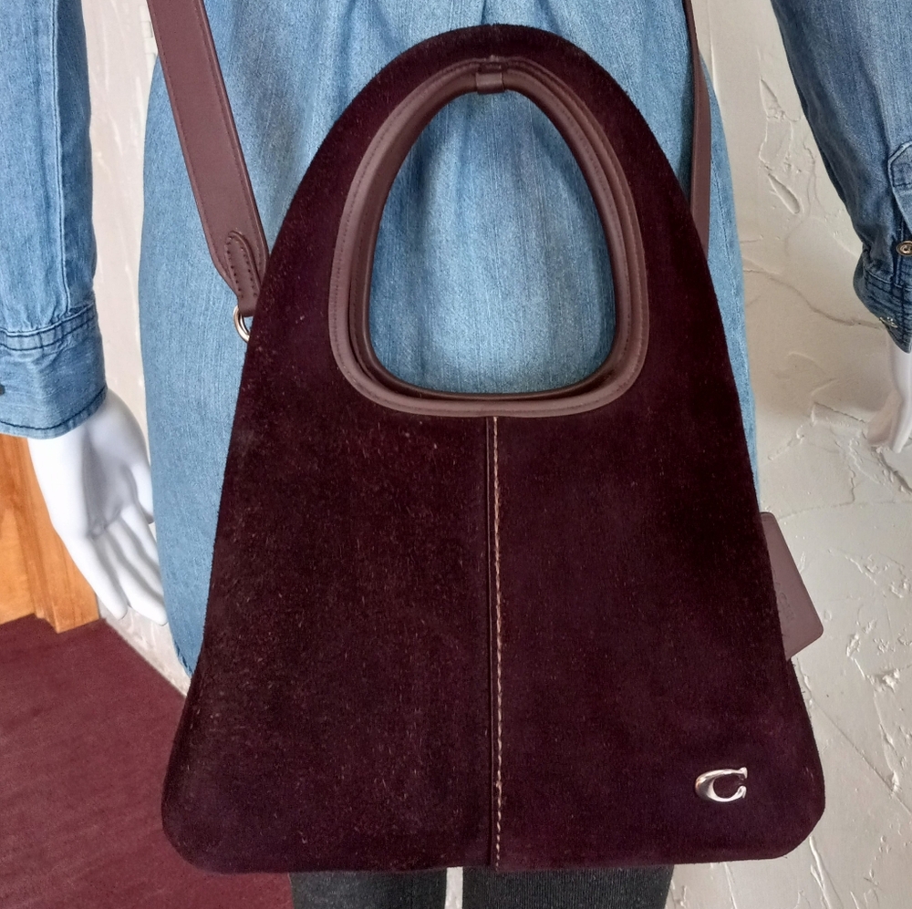 Coach Lana Shoulder Bag 23, Mahogany, Custom Dyed - Picture 12 of 14